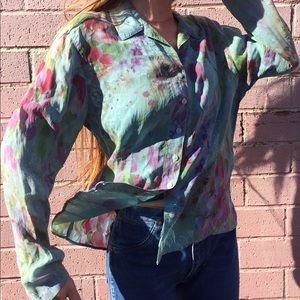 TIANELLO WATERCOLOR BLOUSE🎨